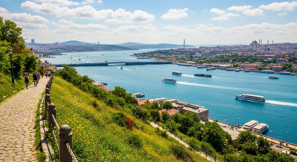 Yusa Hill and Bosphorus Private  Daily Walking and View Tour from Istanbul