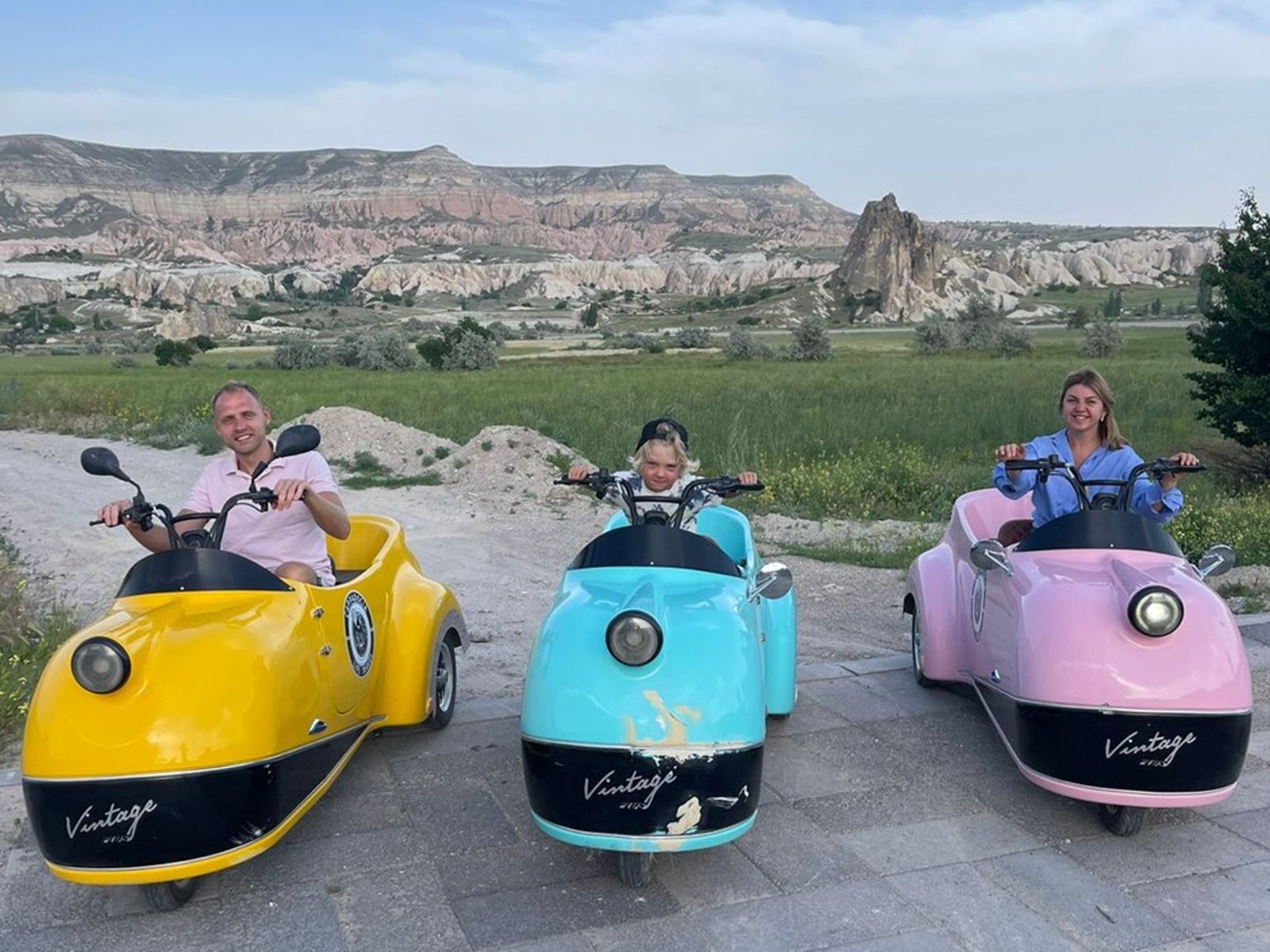 Cappadocia: Vintage Trike Bike Sunset Tour Experience