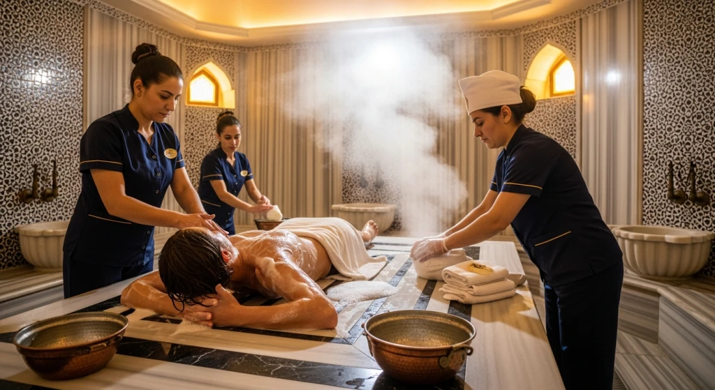 Belek Turkish Bath with Scrub, Peeling and Oil Massage