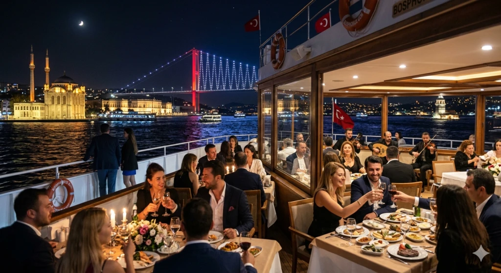 Perahu Makan Malam di Bosphorus Istanbul: Apa yang Harus Diketahui Wisatawan
