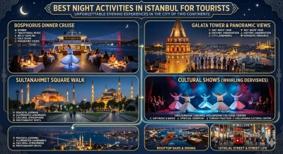 Kegiatan Malam Terbaik di Istanbul untuk Turis