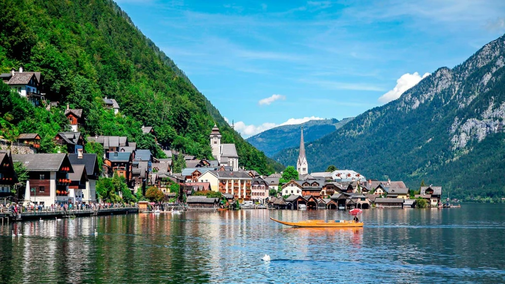 HALLSTATT & SALZBURG & WIEN & BLED TURNÉ MED TURKISH AIRLINES