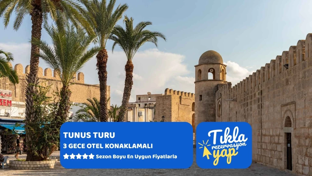 Tunus Turu Türk Havayolları ile 3 Gece (TUN-TUN)