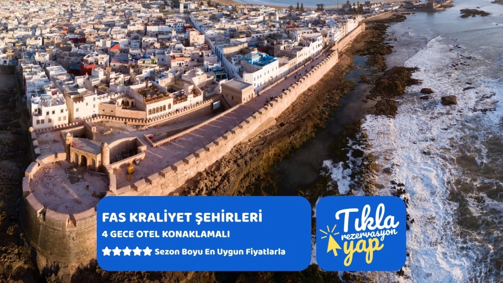 Fas Kraliyet Şehirleri | 4 Gece | İstanbul Çıkış | AirArabia