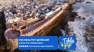 Fas Kraliyet Şehirleri | 4 Gece | İstanbul Çıkış | AirArabia
