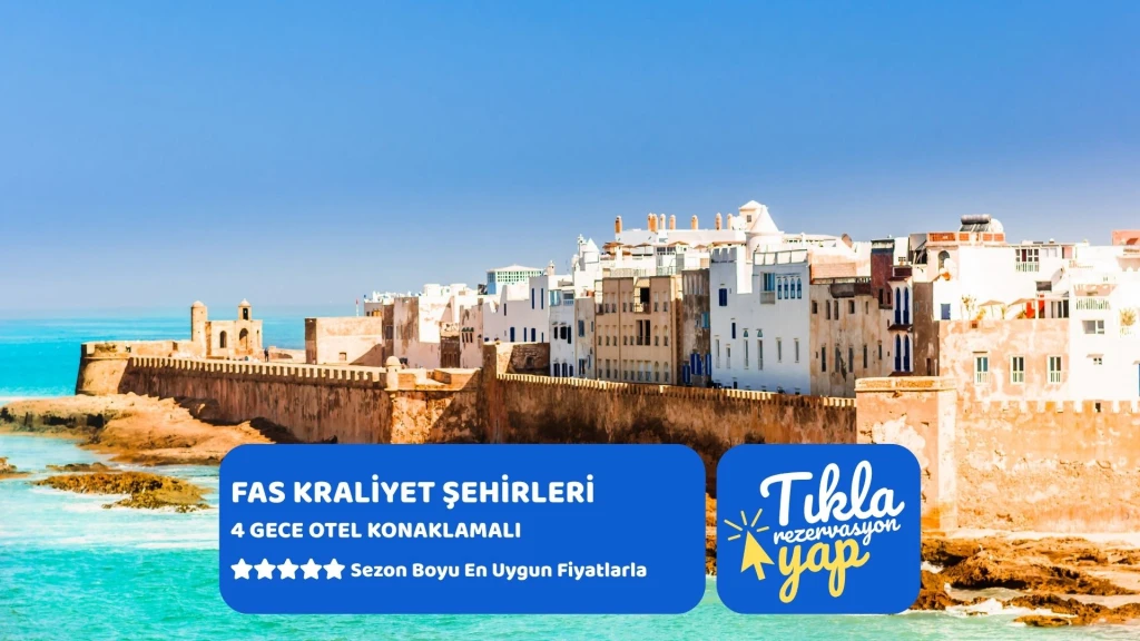 Fas Kraliyet Şehirleri | 4 Gece | İstanbul Çıkış | AirArabia