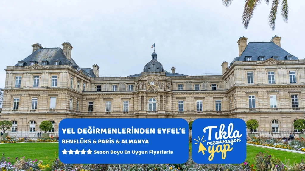 Yel Değirmenlerinden Eyfel'e Benelüks & Paris & Almanya | 7 Gece | İstanbul | THY | DUS CGN