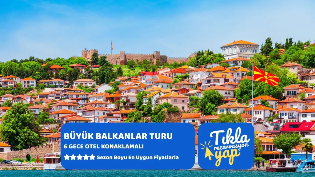 Kosovalı Büyük Balkanlar Turu Thy ile Extra Turlar ve Akşam Yemekleri Dahil 6 Gece OHD-SJJ