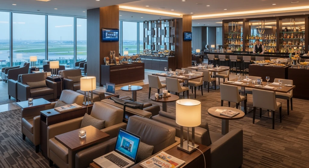 Istanbul Airport Premium (IST) Lounge Access with Dining and Wi-Fi