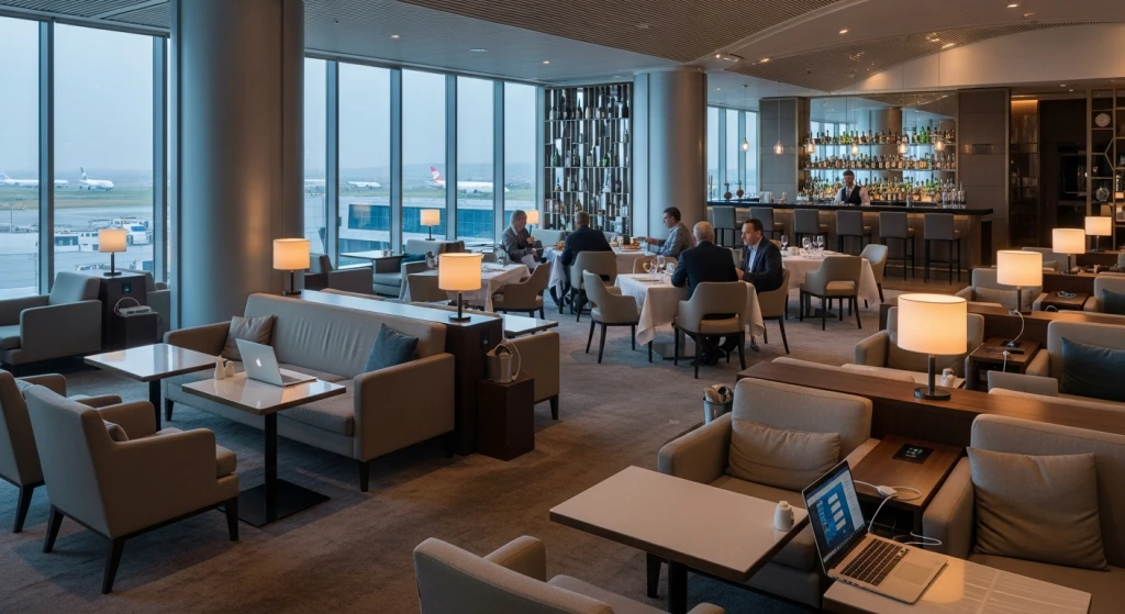 Istanbul Airport Premium (IST) Lounge Access with Dining and Wi-Fi