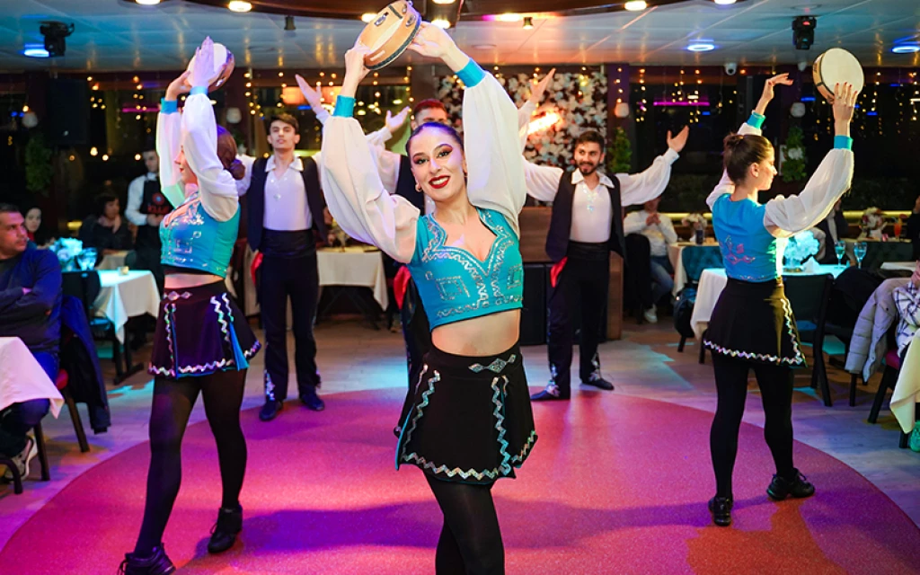 Bosphorus Cruise with Dinner and Entertainment ( Unlimited Soft Drinks)