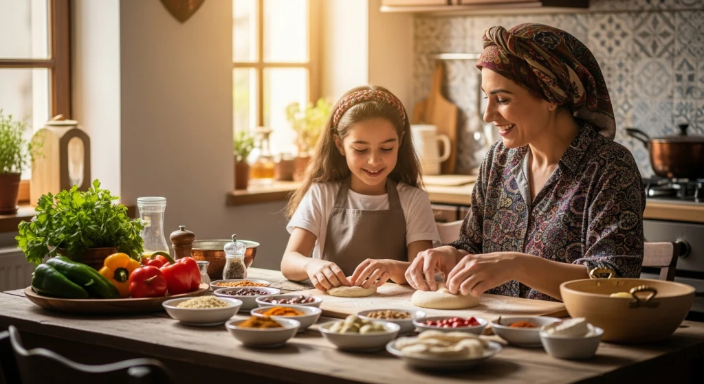 Tour de Cocina Casera Turca en Estambul con Familia Local