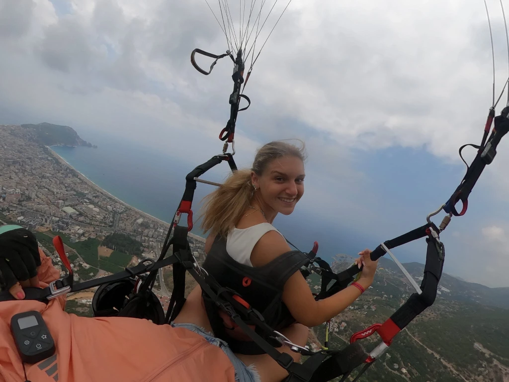 Alanya Tandem Paragliding Tour with Hotel Transfers
