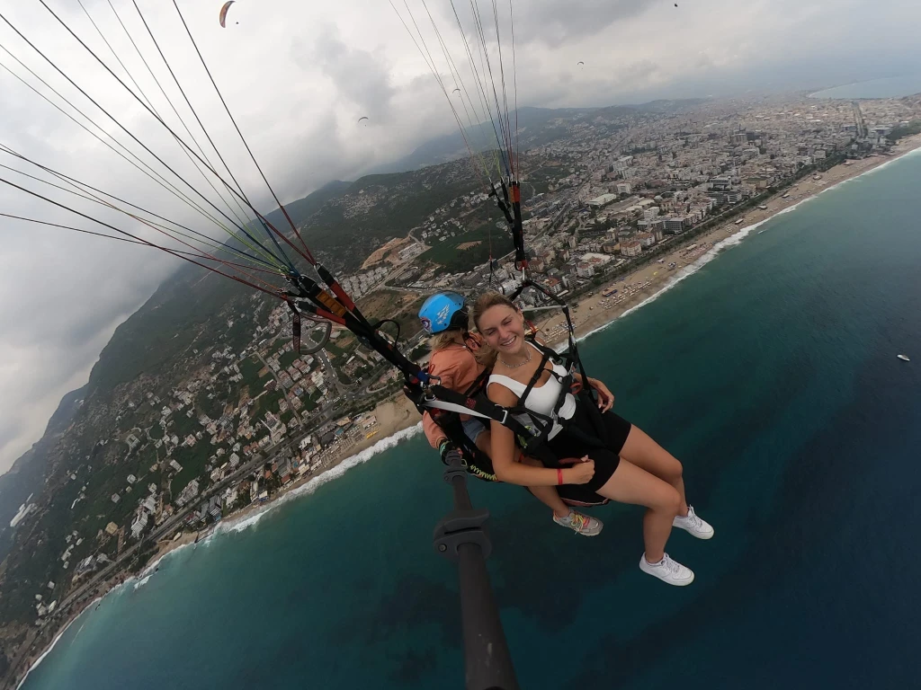 Alanya Tandem Paragliding Tour with Hotel Transfers