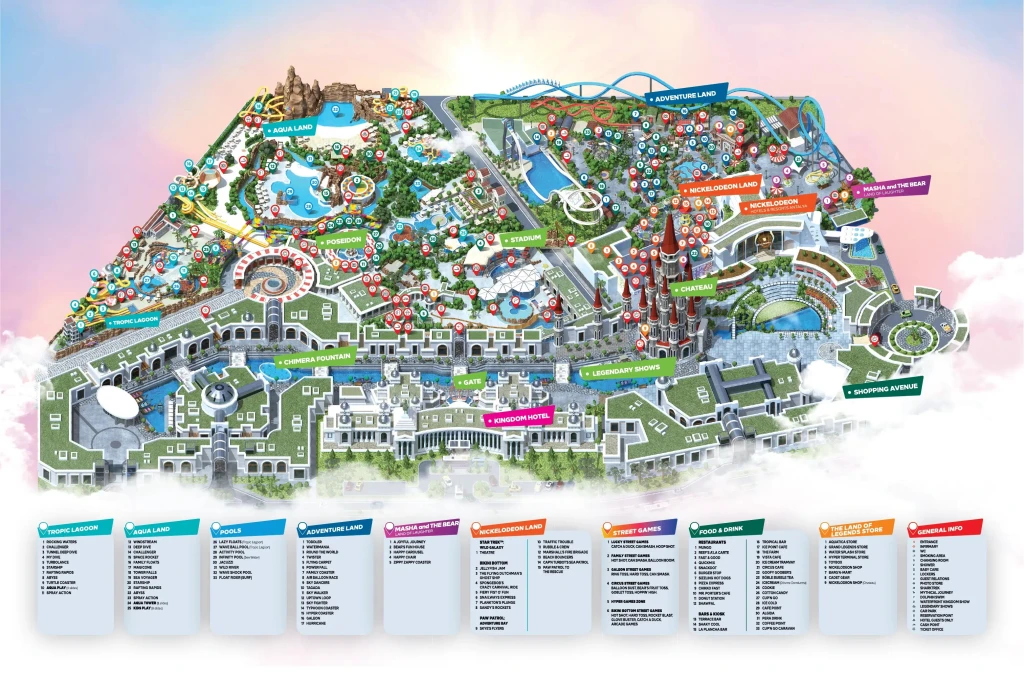 Side: Land of Legends Theme Park Entry & Transfer