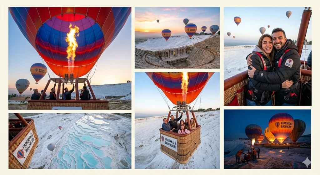 Pamukkale Hot Air Balloon Tour