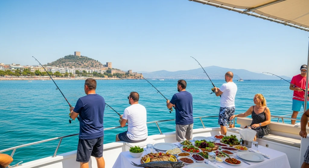 Alanya Fishing Tour with Lunch and Hotel Transfer