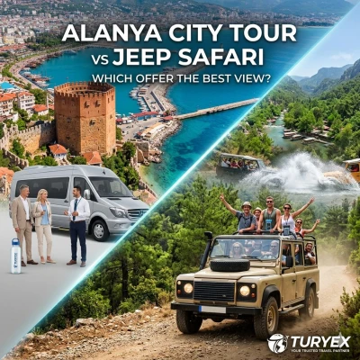 Alanya City Tour vs. Jeep Safari: Which One Offers the Best View?