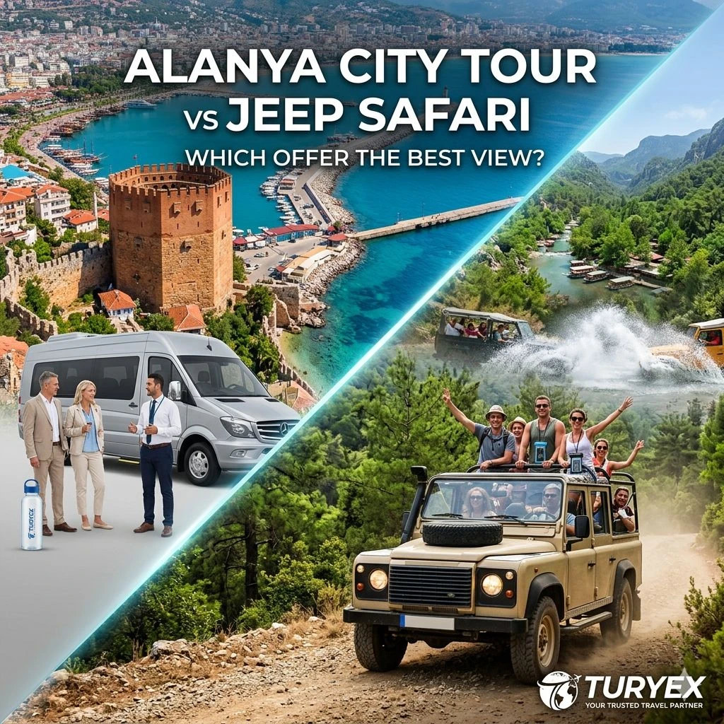 Alanya City Tour vs. Jeep Safari: Which One Offers the Best View?