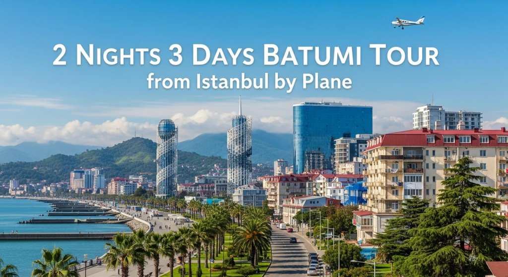 İstanbul Çıkışlı 2 Gece 3 Gün Uçaklı Batum Turu