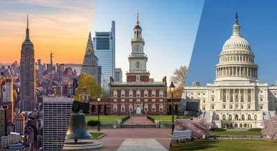 New York Philadelphia Washington DC Turu: Doğu Yakası’nın Enerjisini Keşfet