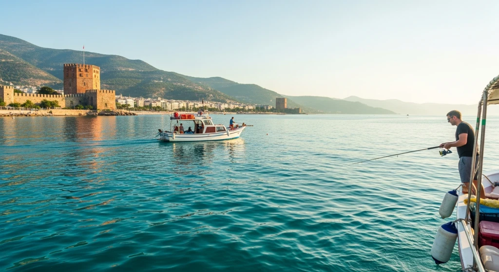 Cast Your Line in Alanya: Relaxing Fishing Tour with Lunch and Transfers