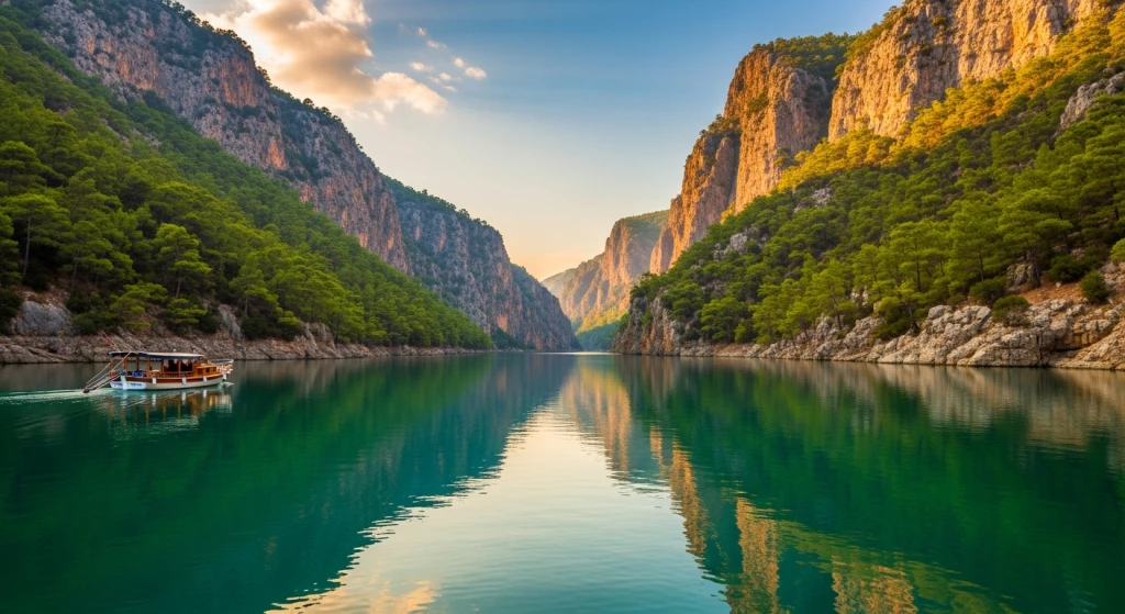 Antalya Çıkışlı Green Canyon Tekne Turu: Sakin Doğa Kaçamağı ve Göl Keyfi