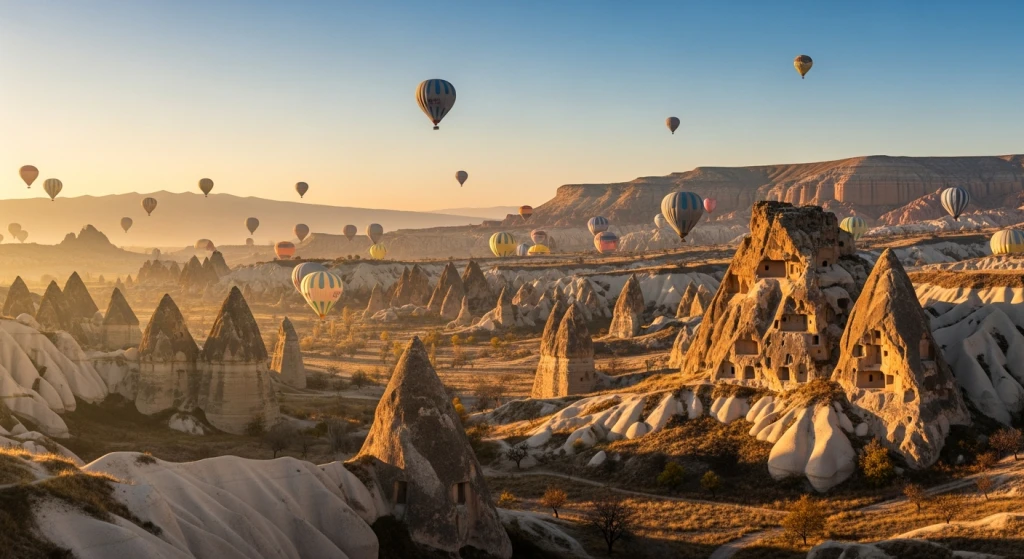 4 Gün 3 Gece Jakuzili Kapadokya Prestij Balayı ve Balon Turu Deneyimi