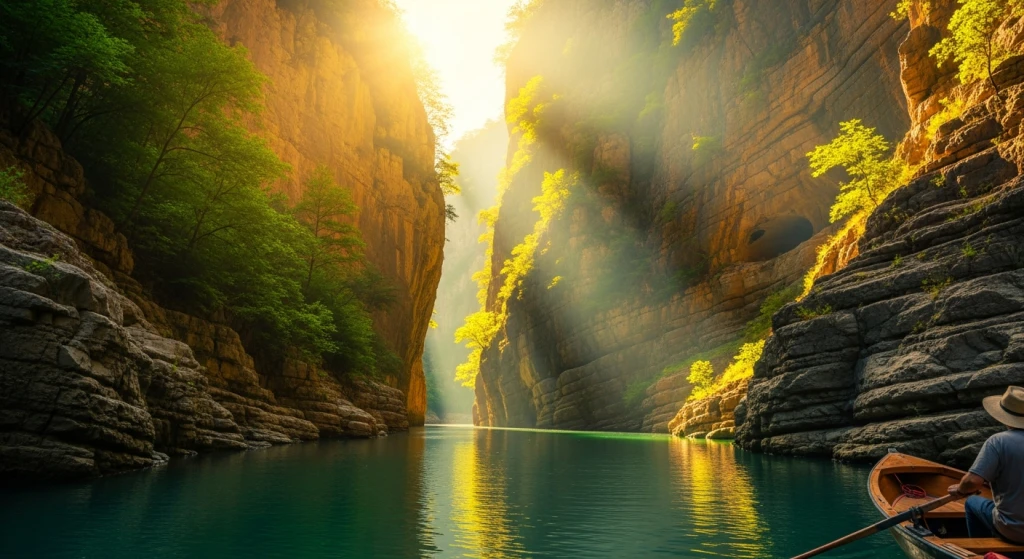 Side Secret Canyon Adventure: Hidden River, Boat Ride and Mystical Cave Tour