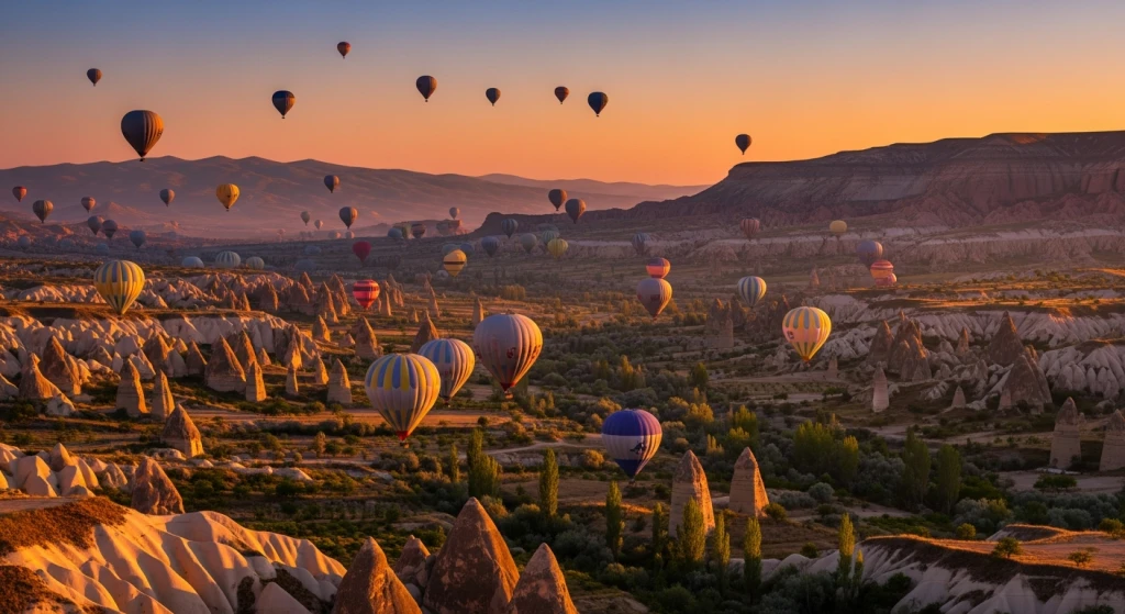Cappadocia Hot Air Balloon & Green Tour: Fairy Chimneys and Hidden Valleys