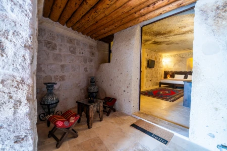 Kapadokya Balayı Odası 104 | Jakuzili Romantik Cave Suite