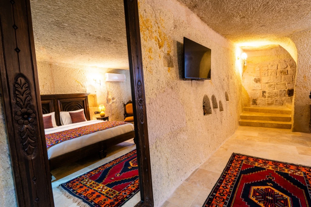 Kapadokya Balayı Odası 202 | Romantik Cave Room Deneyimi | Aurelia Cave Suites