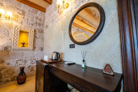 Kapadokya Jakuzili Teras Oda 302 | Romantik Taş Konsept | Aurelia Cave Suites