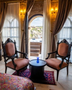Kapadokya Balayı Suite 204 | Özel Teras & 6 Kişilik Outdoor Jakuzi | Aurelia Cave Suites