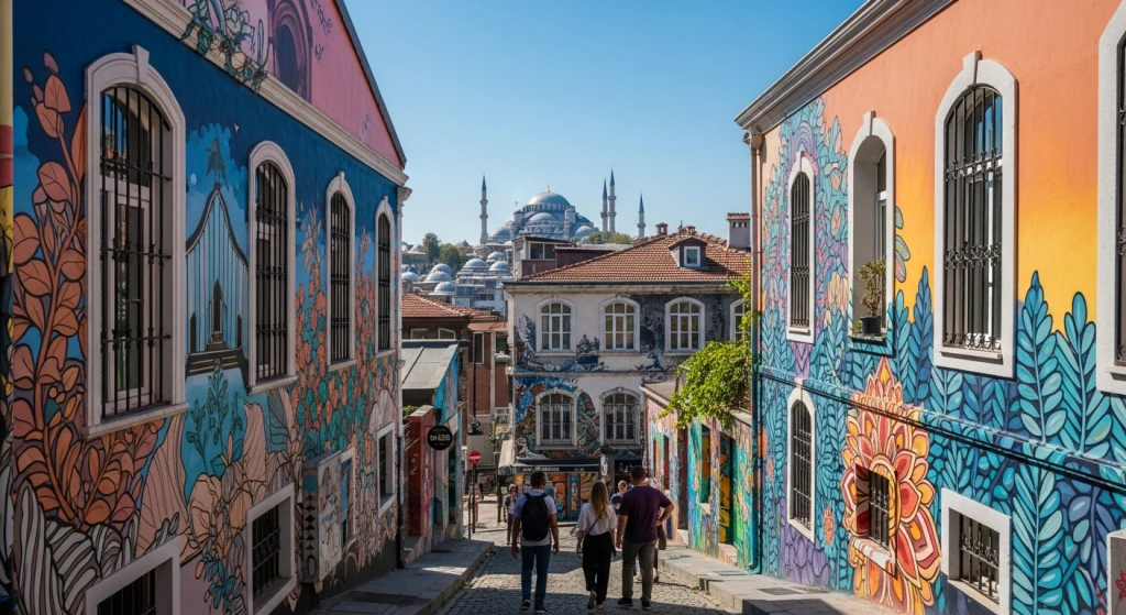 Istanbul Street Art and Rooftop Views Tour