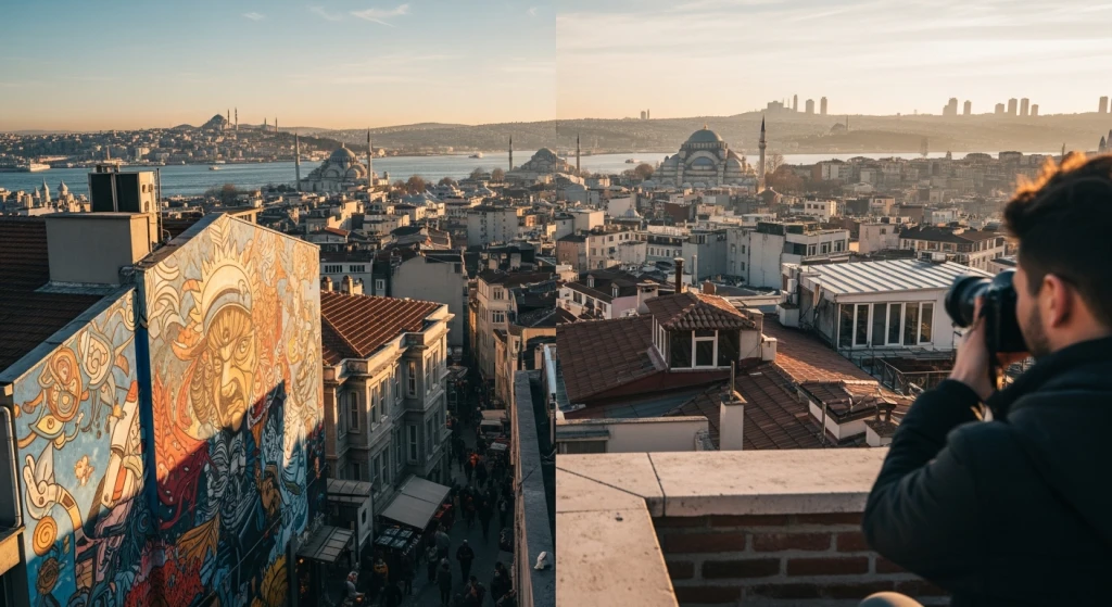 Istanbul Street Art and Rooftop Views Tour