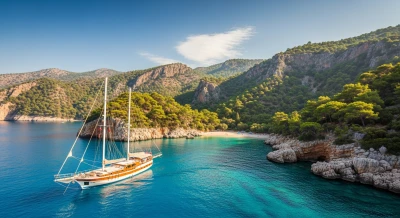 Den Den (Bodrum): havsäventyr med simning i avskilda vikar