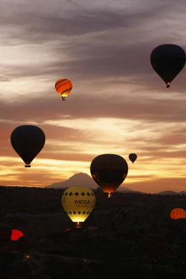Hot Air Balloon : Watching Tour