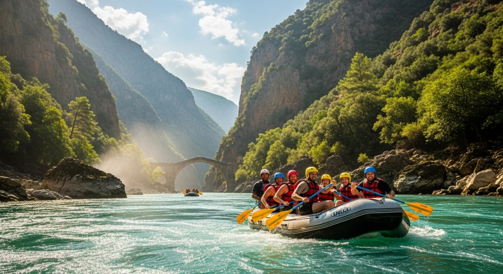 Antalya Çıkışlı Köprülü Kanyon Rafting: Adrenalin ve Doğa Dolu Günlük Macera