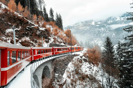 Bernina Express ile Alplerin Kalbi & Masal Köyleri Turu Ajet Hy. İle Extra Turlar Ve Çevre Gezileri...