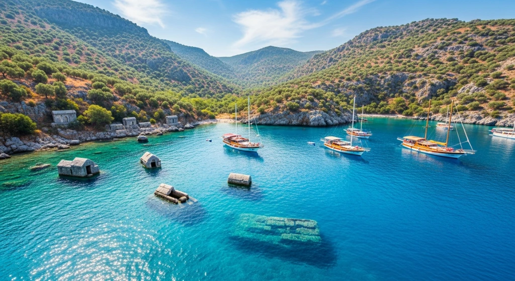 Kaş Çıkışlı Kekova Tekne Turu Rehberi: Batık Şehir ve Koy Koy Gezi Planı