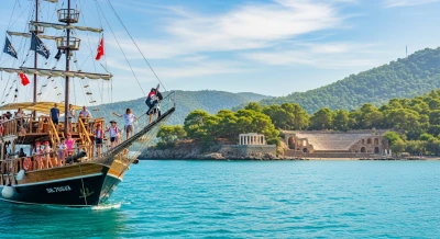 Set Sail from Side on a Family Pirate Ship Cruise with Kids’ Pirate Certificate