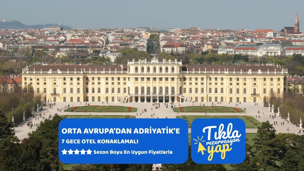Orta Avrupa'dan Adriyatik'e “Avusturya, Slovakya, Macaristan, Hırvatistan, Slovenya” THY ile 7 gece (SZG-LJU) Salzburg – Viyana (2) – Bratislava – Budapeşte (2) – Tihany – Zagreb (1) – Ljubljana (2) | Tüm şehir turları dahil | Venedik ve Trieste (İtalya) görme imkânı
