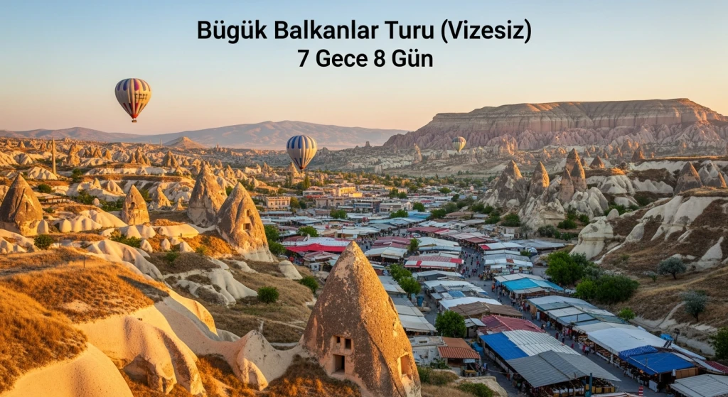 Große Balkanreise ohne Visum 7 Nächte 8 Tage
