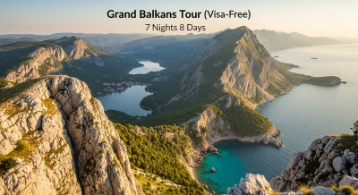 Büyük Balkanlar Turu Vizesiz 7 Gece 8 Gün