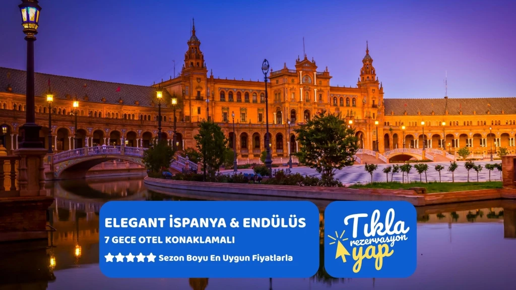 Elegant İspanya & Endülüs Türk Hava Yolları ile 7 Gece MAD-BCN
