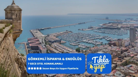 Görkemli İspanya ve Endülüs Şehirleri 7 Gece - THY ile (2026 İlkbahar Dönemi) (SVQ-SVQ) 