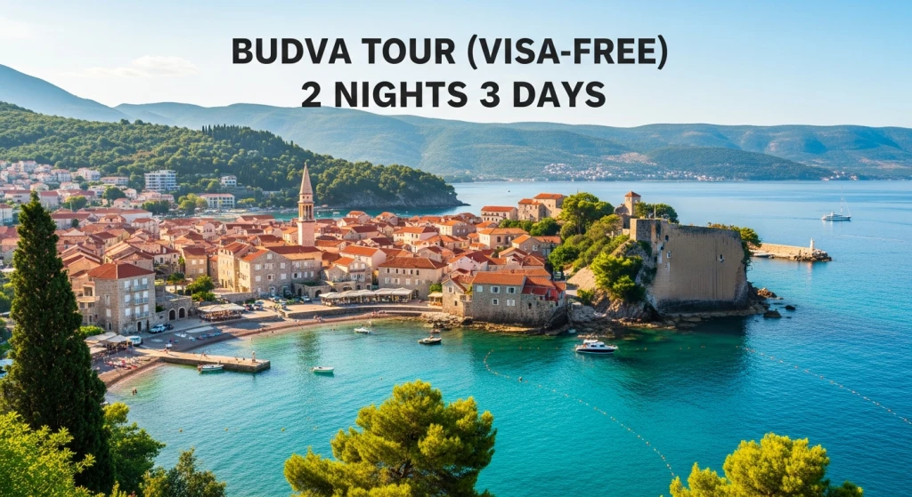Budva Tour Visumfrei 2 Nächte 3 Tage Urlaubspaket