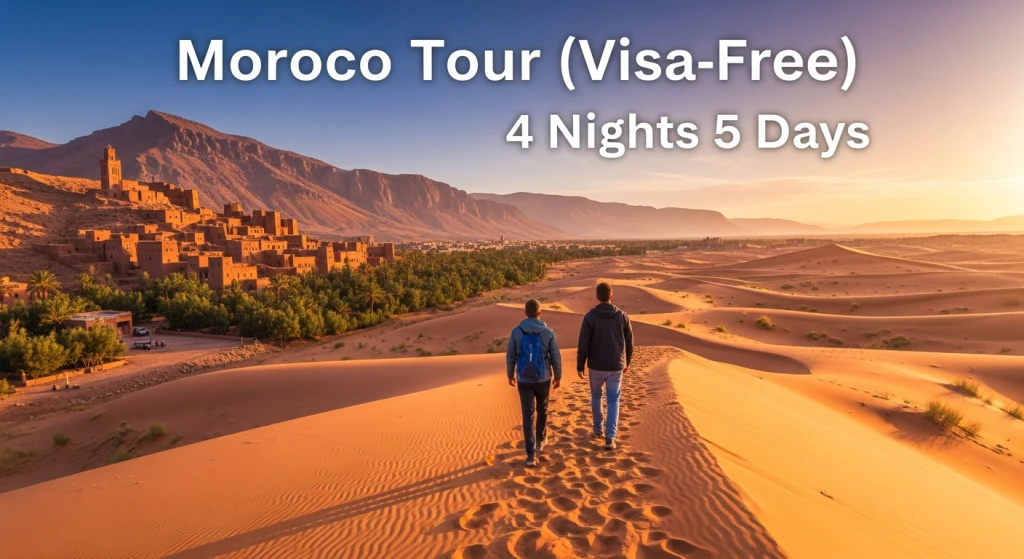 Schnellreise visumfreies 4 Nächte 5 Tage Urlaubspaket