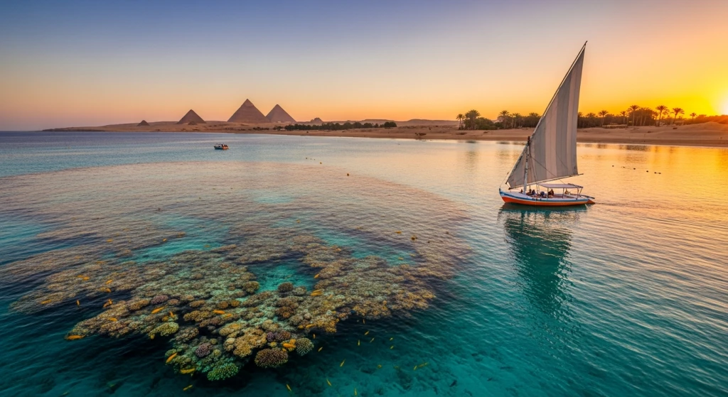Visumfreies Ägypten und Rotmeertour 8 Nächte 9 Tage